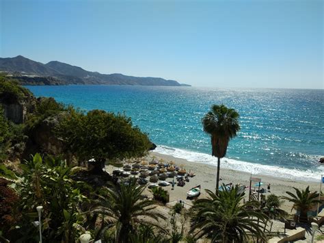 👍 Las Mejores Playas De Nerja 🥰 Las Bonitas Nerja Costa Del Sol