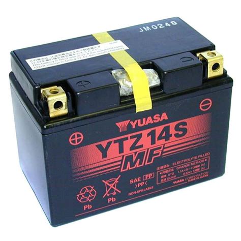 Batterie Yuasa YTZ14S Y Ferme Type Acide Sans Entretien Motoblouz