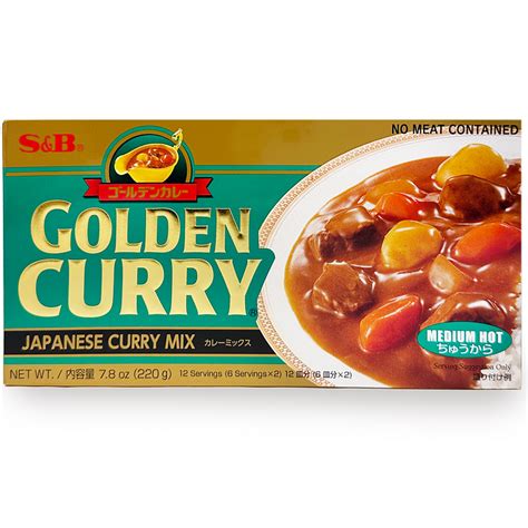 S B Golden Curry Jumbo Medium Hot Nijiya Market