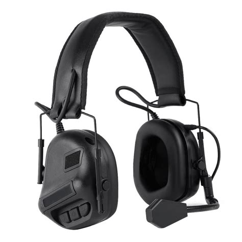 Tactical Headset Hunting Airsoft Headphone Military Shooting Headset ...