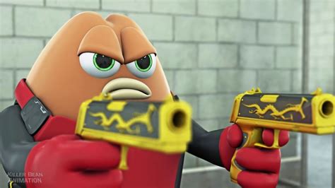 Killer Bean Vs Jet Bean Doblaje Latino Youtube