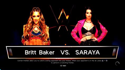 Aew Full Gear Dr Britt Baker D M D Vs Saraya Youtube