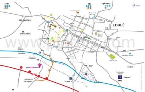 Loulé - Plotbiz Maps & Info