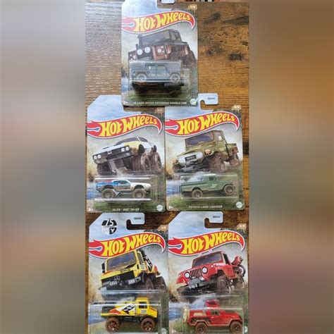 Hot Wheels Toys New Hot Wheels Mud Runners Series Set Of Poshmark