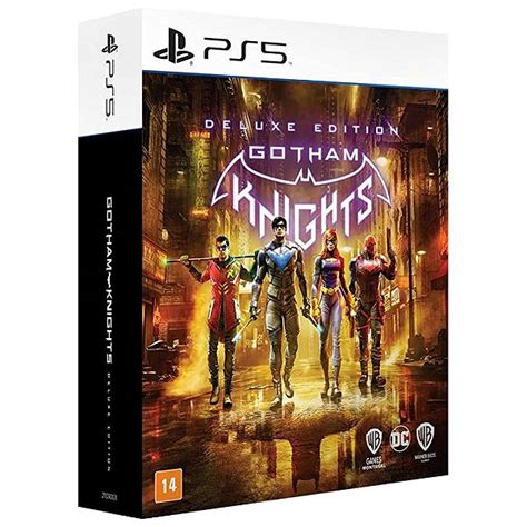 Gotham Knights Deluxe Edition Ps5 Game Games A Loja Mais Pop Do