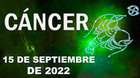 🥰 La Noticia Mas Bonita Que Puedes Tener 🥰 Cáncer ♋ Tarot Del 15 De Septiembre De 2022 Youtube