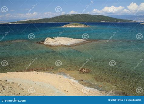 The Prettiest Beach in Croatia Ciganka Nudist Beach Stock Image - Image