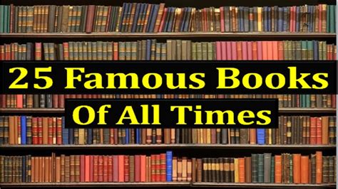 100 Most Famous Books Of All Time - Printable Templates Free