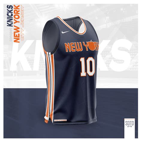 Nba City Edition New York Knicks Concept By Soto Ud On Behance