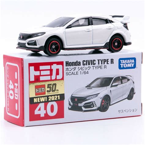 Hotwheels Vs Takara Tomy Tomica Honda Civic Type R Shopee Philippines