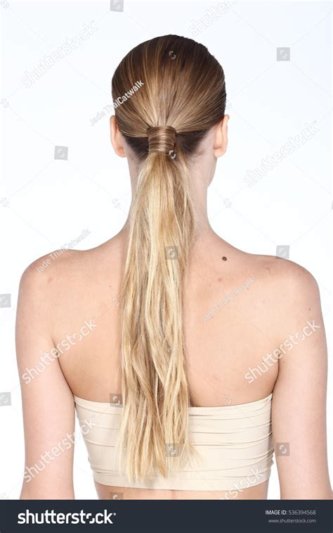 Blonde Hair Ponytail Backside Royalty Free Images Stock Photos Pictures Shutterstock