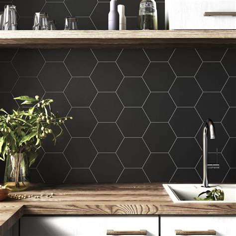 Black Wall Tiles Design Wall Design Ideas