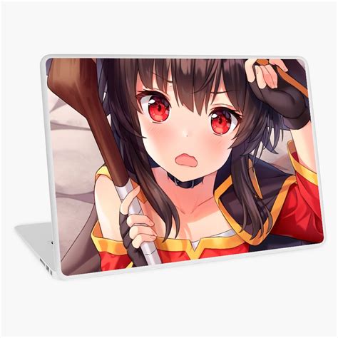 Megumin Butt Thicc Ass Thighs Konosuba Sexy Lewd Hentai Ecchi Anime Girl 14 Laptop Skin By