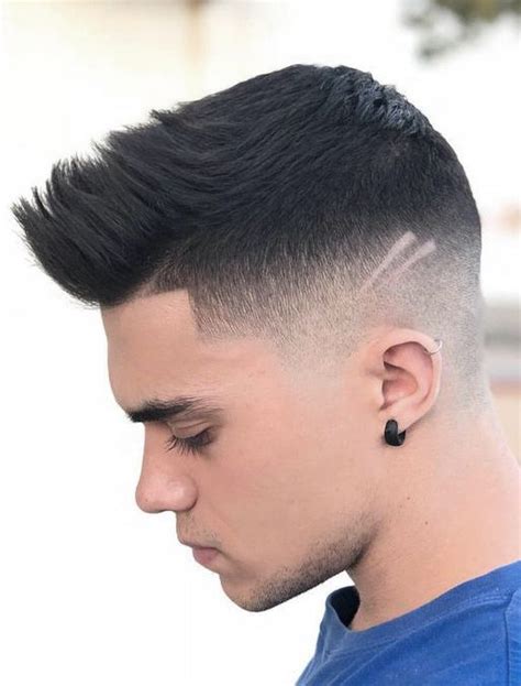 Corte De Cabelo Masculino Risco Tudo Sobre e 22 Inspirações New