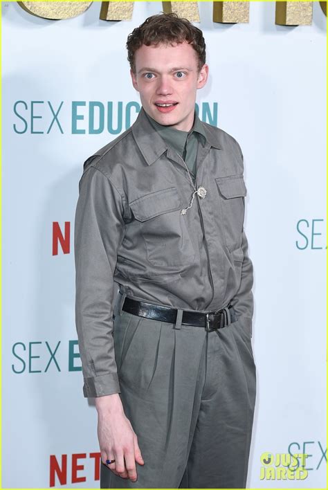 Asa Butterfield Gillian Anderson Sex Education Cast Celebrate Season 2 Premiere Photo