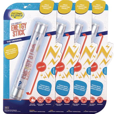 Steve Spangler Science® Energy Stick® 4 Pack