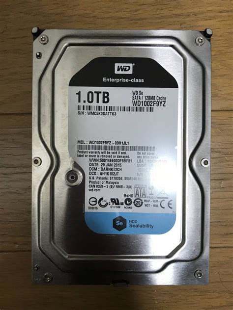 Yahoo!オークション - Western Digital WD1002F9YZ 1TB 3.5inch HDD 動...