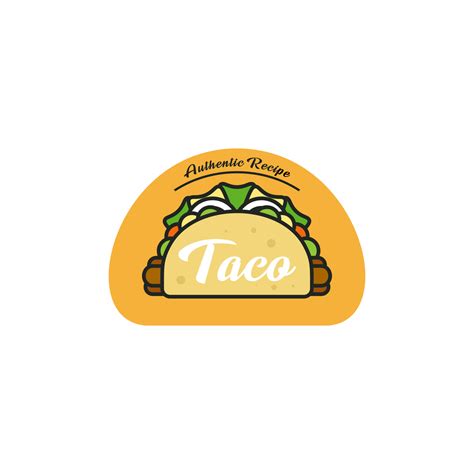 Modern Taco Logo 4803419 Vector Art at Vecteezy