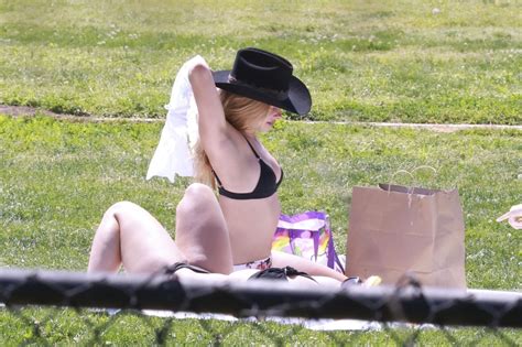 Addison Rae Bikini Boobs Ass Silver Lake Park Hot Celebs Home