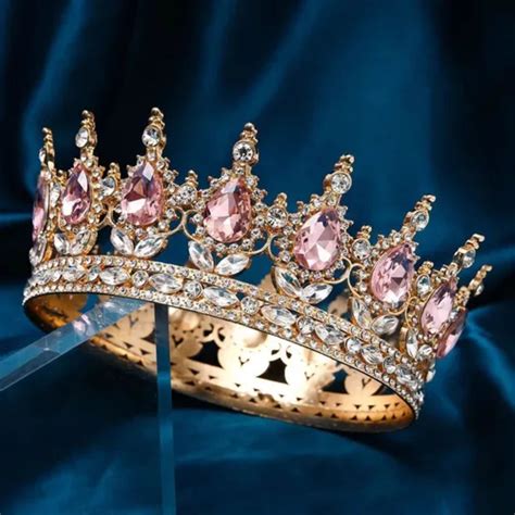 Corona De Cristal De La Reina Brillo Espléndido De Princesa Color Del