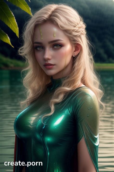 Fishing Long Length Blonde Hair AI Porn