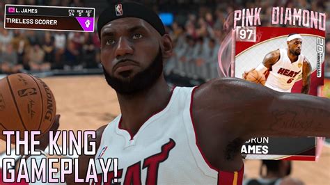 PINK DIAMOND LEBRON JAMES GAMEPLAY IS HE WORTH 500K MT NBA 2K19