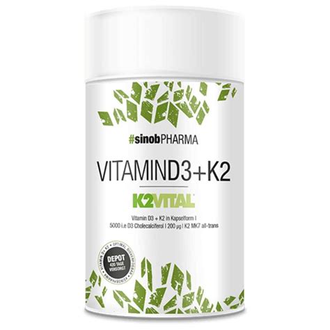 Sinob Vitamin D K Kapseln Online Kaufen Vitalymp