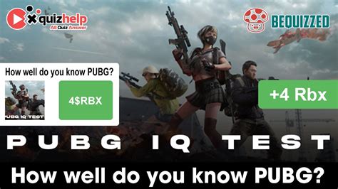 How Well Do You Know PUBG Quiz Answers 100 Earn 4 Rbx Bequizzed