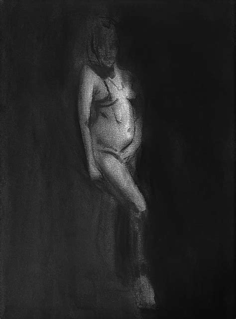 Nude Drawing By Agata Tkaczyk Saatchi Art