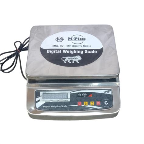 Table Top Weighing Scale Capacity Range Kilograms Kg At Best