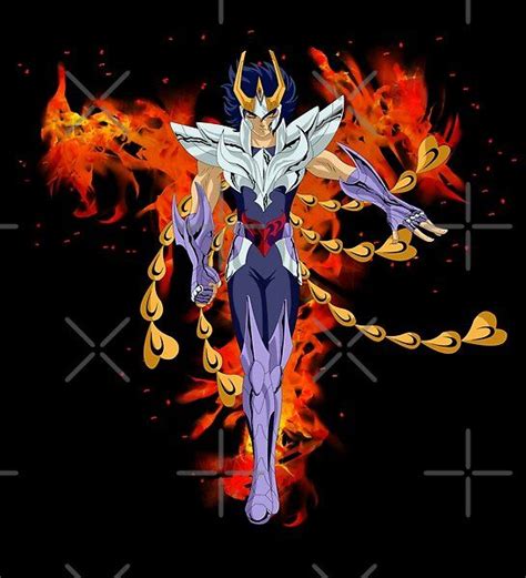 Saint Seiya Phoenix Ikki By Falchi Redbubble Saint Seiya Saints