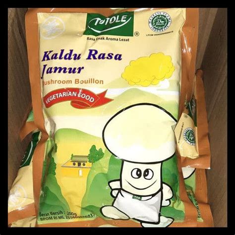 Totole Kaldu Jamur 400 Gr Halal MUI Vegan Food Lazada Indonesia