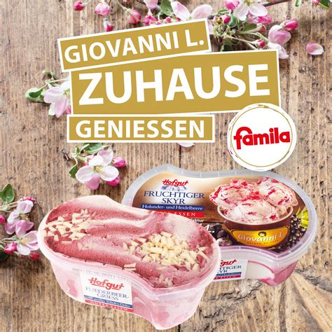 Giovanni L Zuhause Genießen Hier Gehts Zum Eis Giovanni L