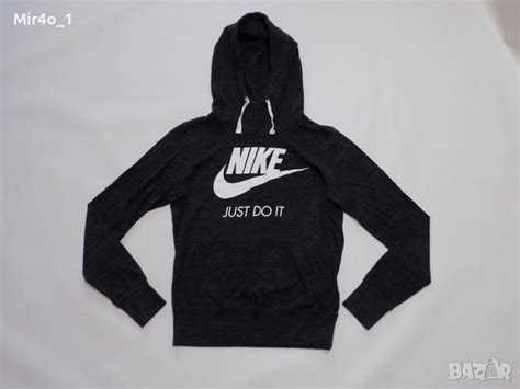 суитчър nike найк горнище блуза фанела худи дамска оригинал спорт S в ...