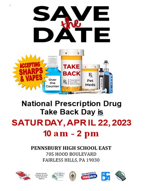 National Prescription Drug Take Back Day Falls Township