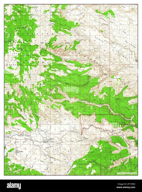 Map of torrey utah Cut Out Stock Images & Pictures - Alamy