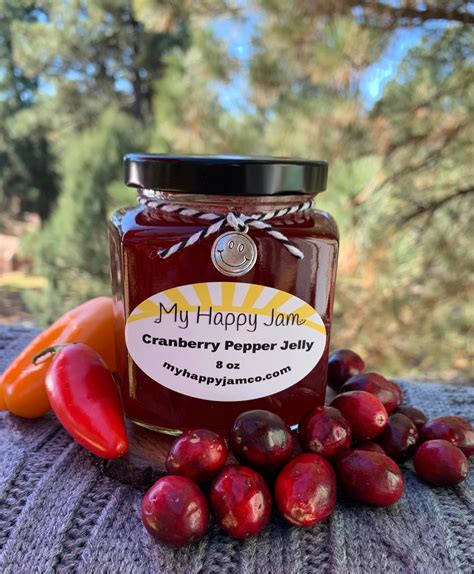 Cranberry Pepper Jelly My Happy Jam