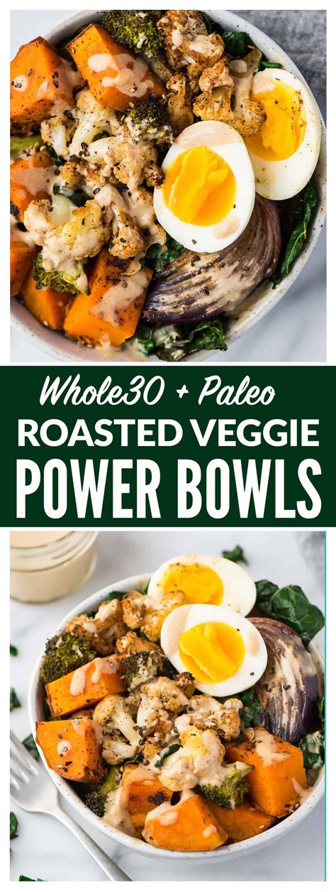 Whole30 Vegetarian Power Bowls Easy Whole30 Recipe