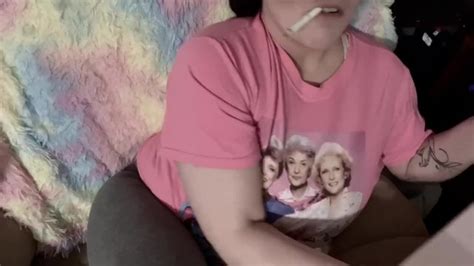 Vibe With A Big Tit Milf While She Smokes Cig Bud Smoke With Me