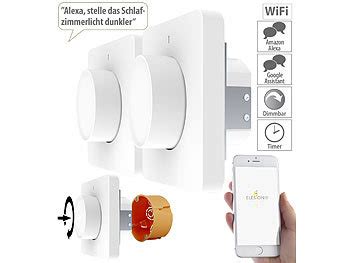 Luminea Home Control Smart Dimmer Er Set Wlan Unterputz Lichtschalter