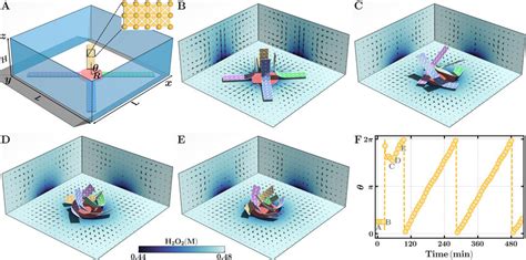 Dynamic Self Assembly And Self Rotation Of Passive Sheets A