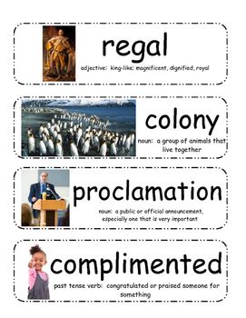 Naked Mole Rat Gets Dressed Vocabulary Cards By Amy Morgan TpT