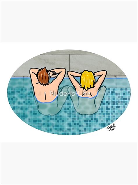 The Nude Perspective Poster By Nude Is Life Redbubble