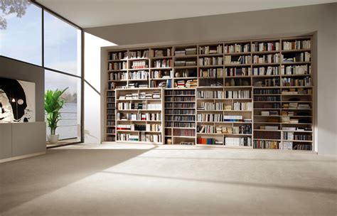 Выдвижные книжные стеллажи - 47 фото