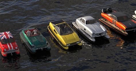 pierpaolo lazzarini's new floating motor concept brings iconic cars on ...