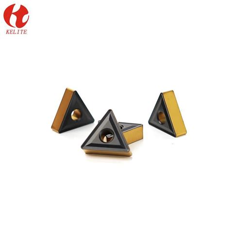 Zhuzhou Kelite Brand CVD PVD Coated Triangle CNC Tungsten Indexable