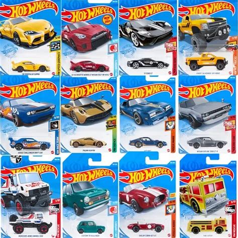 Carritos Hot Wheels X 10 Unidades Originales Mattel Surtidos Envío gratis