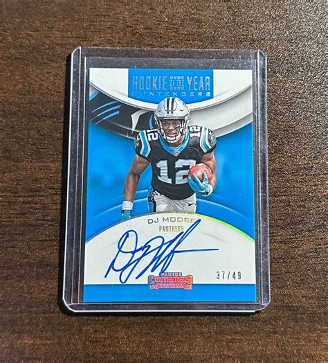 2018 Panini Contenders Optic Rookie Of The Year Contenders Autographs