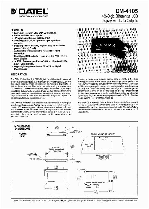RN-3100_1107367.PDF Datasheet Download --- IC-ON-LINE