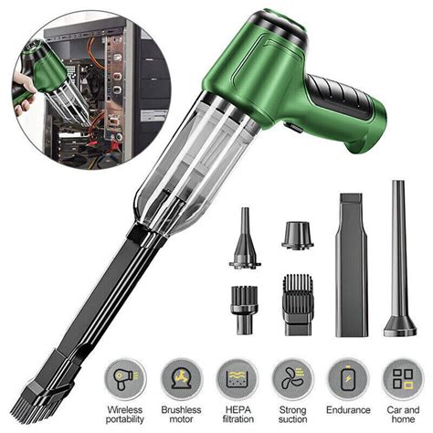 95000pa Wireless Car Vacuum Cleaner Handheld Vaccum Mini Power Suction Dust Blow Ebay